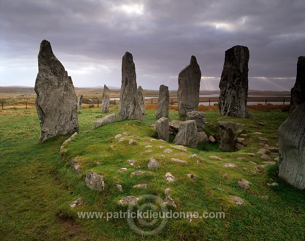Callanish Stone Circle, Lewis, Scotland - Cercle de pierres de Callanish, Lewis, Ecosse  15762