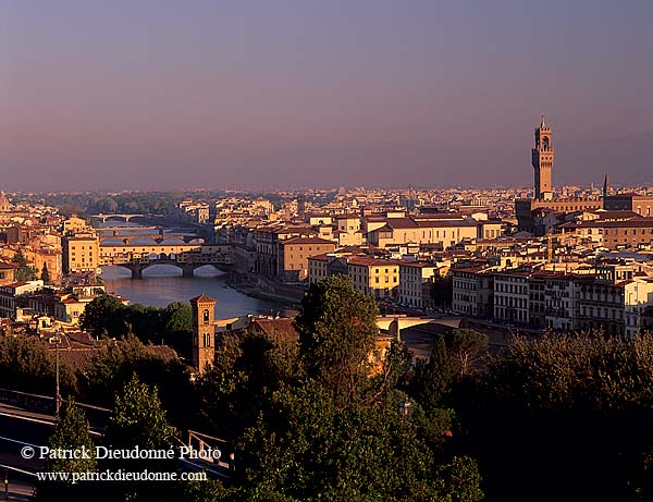 Tuscany, Florence from P. Michelangelo - Toscane, Florence  12275