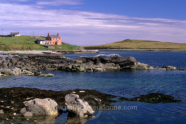 Pink house, Burravoe, Yell, Shetland - Maison à Burravoe, Yell  14143