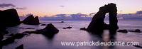 Foula north coast and Gaada Stack, Shetland - Cote nord de Foula  13111