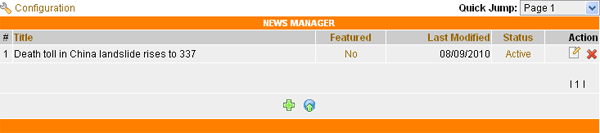 news manager