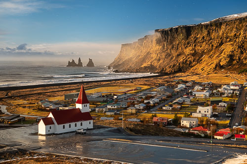 Le village de Vik
